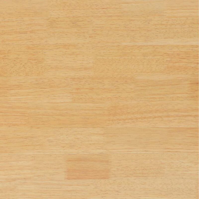 Spisebordsstole 2 Stk. Massivt Gummitræ Hvid