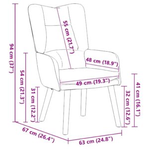 Minto Lænestol - Mørkegrå