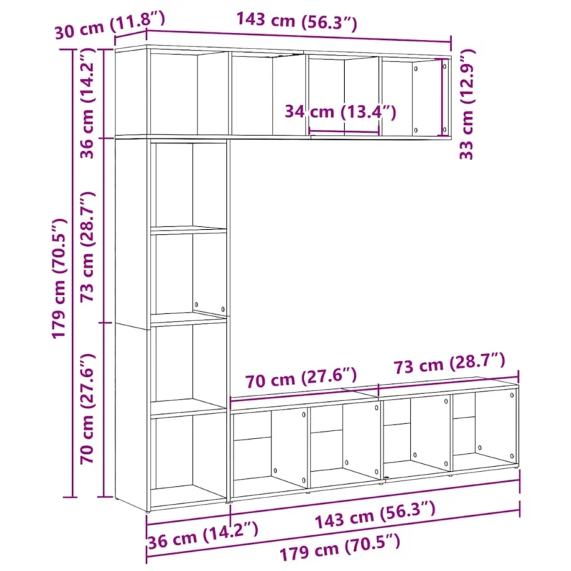 Casanova - Unik designet bogreol til stuen