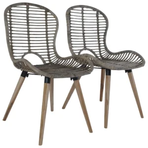 image_1_246853 Modern - Spisebordsstole 2-6 Stk. Naturlig Rattan