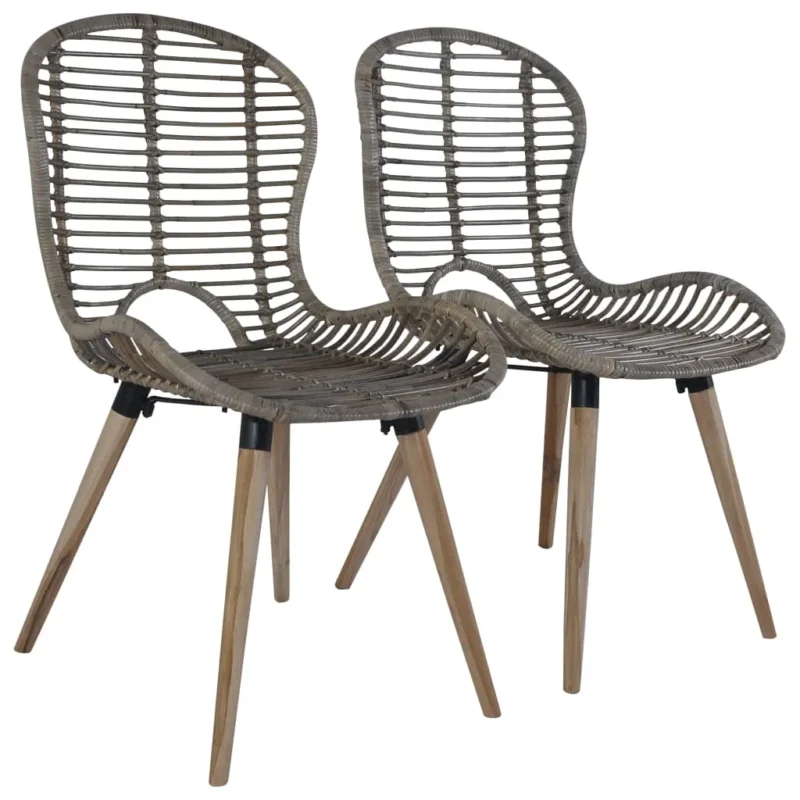 image_1_246853 Modern - Spisebordsstole 2-6 Stk. Naturlig Rattan