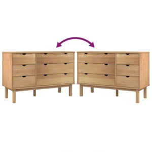 Kommode Skagen - I massivt fyrretræ