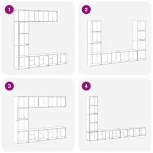 Casanova - Unik designet bogreol til stuen