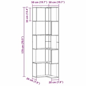 Kafka - Smart hjørnereol til dine bøger