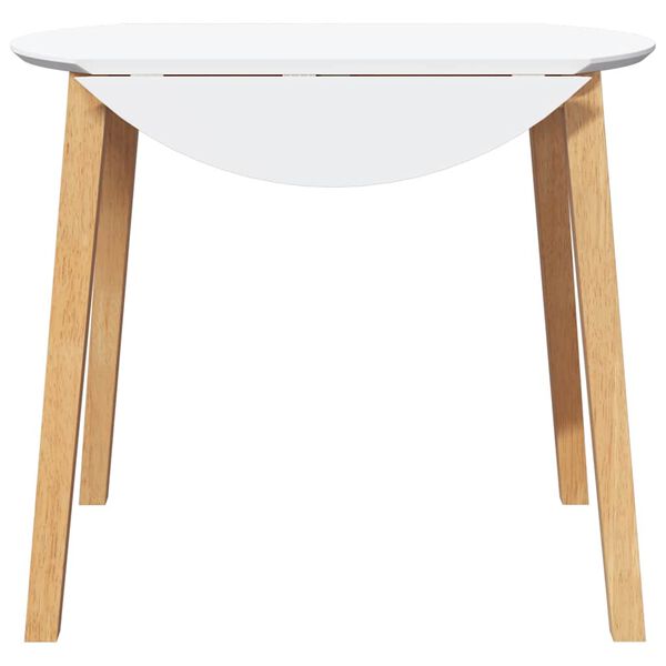 Nola - Lille smart rundt spisebord i træ