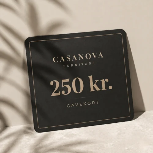 Gavekort – 250 kr. | Casanova Furniture