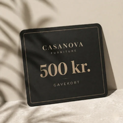 Gavekort – 500 kr. | Casanova Furniture
